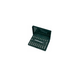 Coffret de micro embouts gearplus + cliquet réversible

- permet de faciliter l'acces aux endroits difficiles
- composition:
- 1 cliquet réversible
- 31 embouts:
1 fente 4mm 3 phillips ph0-1-2
5 6 pans 4-5-6-7-8mm 9 torx t8-10-15-20-25-27-30-40-45
9 torx percé t8-10-15-20-25-27-30-40-45
4 xzn m5-6-8-10