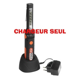 Chargeur baladeuse; socle + câble alimentation 220v
Pièce détachée pour baladeuse ks tools