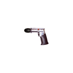 Perceuse revolver 10mm  
- vitesse 2600 tr/m2 
- broche 3/8" x 24male 
- consomm tion  110l/m2 
- poids net 0.8 kg 
- longueur 163 mm  
- hauteur 123 mm  
- raccord 1/4" bsp 
- niveau de vibration <2.5 m/sec2 
- niveau sonore 91 db(a) 
- pression 6.4 bar  
- poignée gaine
- échappement par la poignée