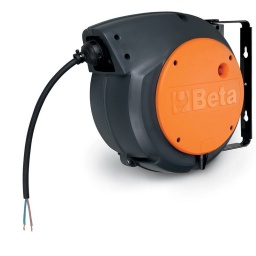 Enrouleur de câble automatique, avec câble 2x1,5 mm²
- Câble H05VV-F 2x1,5 mm²
- avec interrupteur de protection thermique
- longueur du câble enroulé: 15 m
- longueur du câble hors du tambour: 1 m
- fourni sans câble entrant
- le mécanisme de rack peut être désactivé pour garder le câble tiré
- puissance max. (enroulée): 1300W (230V-20 °C)
- puissance max. (déroulé): 2300W (230V-20 °C)
- fourni avec un support pivotant à 180 ° et un support de connexion rapide supplémentaire