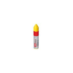 Crayon jaune de marquage pour pneu

- indelebile pour toute surface
- dia 14x110mm 