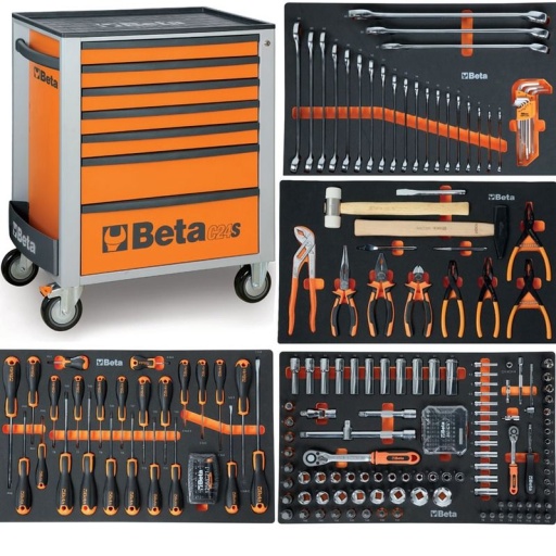 Servante beta 7 tiroirs + 249 outils