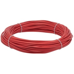 Câble H07V-K - EN60228 
450/750V
Couleur: rouge
Longueur: 25m
Section câble: 1,5mm²