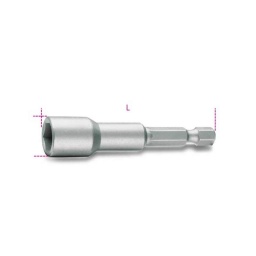 Embout à douille magnétique pour visseuse
- 8mm - long: 65mm - très pratique pour le devissage / vissage de petit vis à tête hexa
- qualité premium beta depuis 1939
