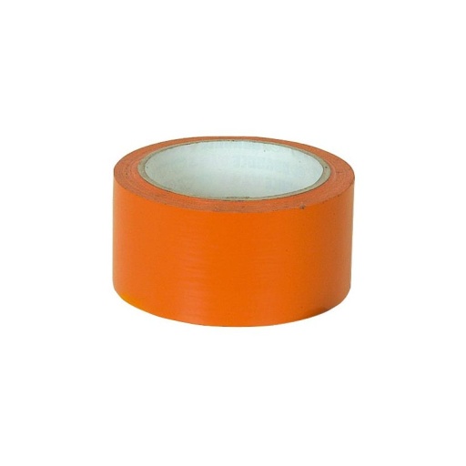 Rouleau adhésif orange polyethylène 50mm x 33m