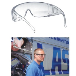 Ces lunettes de protection disposent d'une lentille nette avec des protections latérales contre les particules. Elles permettent également le port de la plupart des lunettes de correction.

Lunette anti-buée et anti-rayure
Ces lunettes peuvent être portées sur la plupart des lunettes de correction pour assurer une vision parfaite à son utilisateur.
Fabrication au standard EN166:2001 et certifié CE