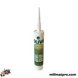 Mastic silicone 300 ml
anti-moisissures
spécial sanitaires
idéal pour étanchéité et jointement des cuisines et sanitaires