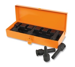 Coffret métallique comprenant 6 douilles à chocs phosphaté pour vis XZN®
M8-M10-M12-M14-M16-M18