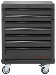 KRAFTWERK MOBILIO BLACK Chariot d'atelier sous plan – Flexibilité et organisation dans votre atelier
Mobile et polyvalent
Le chariot d'atelier sous plan KRAFTWERK MOBILIO BLACK combine les avantages d'un chariot d'atelier classique avec la fonctionnalité d'un meuble sous plan.
Avec ses deux roulettes fixes et pivotantes, équipées de freins, vous pouvez le déplacer facilement dans votre atelier et le fixer en toute sécurité si nécessaire.
Les poignées intégrées à l'avant facilitent la manœuvre du chariot, vous permettant de le placer exactement là où vous en avez besoin.
Répartition pratique des tiroirs pour plus de flexibilité
Le chariot d'atelier dispose de 7 tiroirs à roulement à billes avec extension complète, vous permettant d'accéder facilement à tous vos outils.
Six des tiroirs, d'une hauteur de 58 mm, sont idéaux pour les outils plats et les accessoires.
Un tiroir supplémentaire plus grand, d'une hauteur de 138 mm, vous offre l'espace nécessaire pour des outils plus encombrants ou des matériaux de travail plus grands.
Chaque tiroir peut être verrouillé individuellement, garantissant que tout reste bien rangé.
Sûr et organisé grâce au verrouillage central
Le verrouillage central intégré vous permet de fermer l'ensemble du chariot d'atelier d'un seul geste.
Cela garantit que vos outils restent en sécurité et protégés, même dans un environnement d'atelier animé.
Cette fonctionnalité est particulièrement utile si vous déplacez régulièrement le chariot d'un poste de travail à un autre et souhaitez vous assurer que vos outils sont toujours bien sécurisés.
Finition de haute qualité et prêt à l'emploi
Le chariot d'atelier sous plan KRAFTWERK MOBILIO est livré préassemblé, vous permettant de l'utiliser immédiatement sans perdre de temps avec le montage.
Le boîtier noir robuste offre non seulement un aspect moderne, mais également une utilisation durable.
De plus, le chariot est compatible avec tous les inserts d'outils KRAFTWERK, ce qui facilite encore plus l'organisation de vos outils.
Dimensions compactes et utilisation optimale de l'espace
Avec ses dimensions de 680 mm de largeur, 910 mm de hauteur et 458 mm de profondeur, le chariot d'atelier KRAFTWERK MOBILIO BLACK offre beaucoup d'espace de rangement sans occuper inutilement de place dans votre atelier.
Il peut être parfaitement placé sous un établi ou utilisé comme un chariot autonome, selon la manière dont vous souhaitez organiser votre environnement de travail.
Conclusion
Le chariot d'atelier sous plan KRAFTWERK MOBILIO BLACK avec 7 tiroirs est la solution parfaite pour les professionnels de l'atelier et les bricoleurs ambitieux qui attachent de l'importance à la mobilité, à la sécurité et à une organisation parfaite de leurs outils.
Avec son design flexible, sa construction robuste et la possibilité de le verrouiller à tout moment, il est le compagnon idéal pour chaque poste de travail.