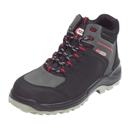 Chaussure de sécurité ks tools modèle montante pour extérieur
- Dessus nubuck et polyuréthane
- Doublure intérieure maille
- Coque en composite
- Semelle extérieure : polyuréthane
- Lacet ronds en nylon noir et rouge
- Poids 0.65 kg en T42
- Taille de 39 a 45