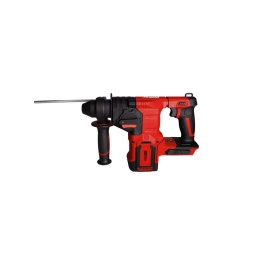 Perforateur brushless sur batterie 18V, 900W - Produit seul
Moteur brushless (sans charbon) puissant et économe en énergie
3 modes réglables au choix : perçage, perçage à percussion et burinage (angle de burinage ajustable)
Système anti-retour (kick-back stop) pour une sécurité accrue
Mandrin auto-serrant de 28 mm
Gâchette progressive permettant un ajustement optimal de la vitesse
Inverseur rotatif gauche/droite à 1 main
Eclairage LED permettant de travailler dans les environnements peu lumineux
Butée de profondeur pratique 200 mm, avec graduations de 2 en 2 mm
Réglage de la butée via rotation de la poignée
Légère, compacte et confortable à utiliser
Corps léger en aluminium avec coque robuste en plastique renforcé de fibre de verre
Poignée ergonomique en caoutchouc, à position ajustable
Batterie commune à toute la gamme d'outillage électroportatif KS Tools 515.47XX, y compris enceinte de chantier 100172F et projecteurs 150.4358F et 150.4470F
Alimentation : lithium-ion 18V 4Ah
Attribut de fonction 1 :arrêt automatique
Attribut de fonction 2 :système anti-retour
Bruit max à vide :145 dbA
Bruit max en sollicitation :135 dbA
Dimensions : L.290 x l.95 x H.210 mm
Puissance en Watt : 900 W
Nombre de coups : 5500 coups/min
Tension d'alimentation : 18 V
Vitesse de rotation à vide en T/mn : 1600 Tr/min
Vibrations : 25,5 m/s²
Indice de résistance aux chocs : IK06
Poids : 2,40 kg
Diamètre max. de perçage acier : 13 mm
Diamètre max. de perçage béton : 24 mm
Diamètre max. de perçage bois : 28 mm
Puissance en joules : 2,2 joules