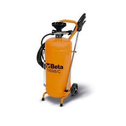 Pulvérisateur 25l monté sur roues
Pulvérisateur sur roues de 25 l, polyvalent et fonctionnel il est parfait pour tous les besoins !
Tuyau anti-enchevêtrement, buse en inox, indicateur de niveau et régulateur de pression permettant une double fonction : pulvérisation et mousse. Cet outil extrêmement polyvalent est idéal pour une utilisation variée dans tous les secteurs.
Données techniques :
- Capacité du réservoir : 25 l
- Longueur du tuyau d'alimentation : 5 m
- Pression de service maximale : 4 à 5 bars
- Longueur de la buse : 0,65 m
- Pression maximale du réservoir : 8 bars