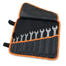 Portefeuille d’outils enroulable en polyester durable, vide
- Avec 9 compartiments à outils pratiques et de tailles différentes
- La poignée centrale en tissu renforcé facilite le transport
- Avec rabat intérieur empêchant les outils de sortir
- Coutures de renforcement dans tout le périmètre du portefeuille
- Double fermeture velcro
- Dimensions à l’ouverture : 325 x 290 mm