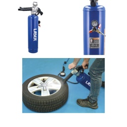 Outil de maintien de talons de pneu d'une capacité de 12 litres utilisable sur les voitures, camionnettes et véhicules 4x4 plus grands avec des pneus jusqu'à 47" afin de faciliter le montage des talons de pneu sur la jante.
Particulièrement utile lorsque le volume d'air qui peut être appliqué via la valve du pneu n'est pas suffisant pour asseoir correctement le talon sur la jante, et qu'il n'y a pas d'étanchéité.
Ce réservoir de 12 litres peut être chargé à l'aide de l'alimentation en air de l'atelier, jusqu'à une pression maximale de 145 psi.
Le réservoir d'air comprimé de 12 litres injecte de l'air dans l'espace entre le pneu et la jante, forçant ainsi le talon à se maintenir contre la jante.
Pour des résultats optimaux, utiliser en conjonction avec un gonfleur de pneus via la valve de pneu - après dépose de l'obus de valve.
Pression de service : 60 - 116 psi (4 - 8 bar). Pression maximale : 145 psi (10 bar).
Caractéristiques : Soupape de sécurité automatique, gâchette pour l'injection d'air, manomètre facile à lire et fourni avec un adaptateur standard mâle 1/4" BSP pour l'air comprimé.
Certifié CE. Pour la version 6 L plus petite, voir la référence Laser 8771. Pour l'utilisation du savon pour montage de pneus recommandé, voir la référence 35089.
REMARQUE : Toujours porter un équipement de protection individuelle approprié et tenir l'appareil à deux mains afin d'éviter tout rebond causé par la libération soudaine et immédiate de la pression et du volume d'air.