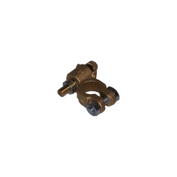 Cosse de batterie pour utilitaire double serrage positive pour câble 35 a 70 mm