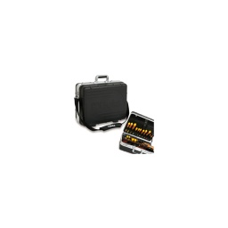 Valise porte-outils en polypropylène grande epaisseur. en aluminium profile. avec double cloison
- 490x230x380mm - qualité premium beta depuis 1939