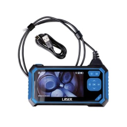 Caméra endoscopique portable – écran 4,3"
Caméra d'inspection portable, pratique et facile à tenir.
Équipée d'une tête de caméra fixe de 3,9 mm sur une sonde de caméra flexible de 1 000 mm.
Enregistre des images fixes et des vidéos, qui peuvent être téléchargées sur un PC ou un ordinateur portable via un câble de données Micro SD ou USB-C.
Multilingue : Anglais, français, allemand, italien, japonais, russe, polonais, chinois et coréen.
Écran LCD haute résolution (4,3") 110 mm x 65 mm, 480 x 272 pixels (1 300 000 pixels effectifs), avec un angle de vision de la caméra de 70°.
Autonomie : 3 heures (environ). Temps de charge : 2,5 heures. Alimentée par une batterie Li-ion de 2000 mAh intégrée. Rechargeable avec câble de recharge USB-C. Carte mémoire de 32 Go.
La sonde de la caméra, extrêmement flexible et semi-rigide, mesure 1 m de long, avec une lentille de seulement 3,9 mm de diamètre.
Conformité IP67 pour l'étanchéité à la poussière et à l'eau.
Comprend également une lampe torche intégrée à 6 LED avec 3 niveaux de luminosité.
Fournie avec un câble de charge USB-C, pour la recharge et les téléchargements sur PC, dans un étui à coque souple pour le stockage.
Plage de température de service : 0 - 45°C. Conformité CE et RoHS