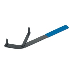 outil de maintien du pignon d'arbre à cames Une clé à multiple application et ajustement variable Permet de maintenir le pignon en place lors du déblocage de l'écrou - Contre appui Permet de réduire les dommages potentiels de l'arbre à cames Ajustable Code constructeur: 3036 I 1 822 155 000 I 6016T I 205-072 I 15-030A I MOT 799 I 1 822 146 000 I 5199205-072 I 999 5645