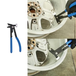 Cette conception 5 en 1 permet à la pince de retirer les masselottes adhésives de roue en aluminium sans toucher la surface de la jante, évitant donc tout endommagement, ainsi que les masselottes à clipser traditionnelles sur les roues en acier. L'ensemble comprend également une tête de marteau pour le remontage ou la fixation de masselottes neuves et est équipé d'un cache de protection amovible à utiliser lors de la pose de masselottes adhésives neuves sur les roues en alliage afin d'éviter tout endommagement, ainsi que d'une fonction de serrage pour fermer le crochet sur les masselottes à clipser.
Pour la dépose et l'installation de masselottes de roue.
Convient aux masselottes d'équilibrage de roue à clipser traditionnelles et adhésives.
Comprend une tête de marteau amovible à cache de protection pour éviter tout endommagement lors de son utilisation sur des roues en alliage.
Poignées à prises confortables à ressort pour une utilisation facile.
Connect offre une gamme de masselottes pour roues en acier et en alliage, voir les références 32863 - 32872 (roues en acier), 32853 - 32862 (roues en alliage).