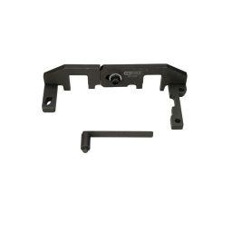 Jeu d'outils de calage moteur PSA 1.0/1.2 - 3 cylindres - Essence
Pour le maintien des arbres à cames et vilebrequins durant le remplacement de la courroie
Coffret de rangement avec insert en mousse
Utilisation : moteurs 3 cylindres PSA et Citroën 1 L (EB0) et 1,2 L (EB2, EB2M, EB2DTS), hors versions turbo
Citroën C3 III 2012, DS3/DS3 Cabrio 2013, C-Elysee 2012
Peugeot 2008 2013, 208 2012/2013/2014
Codes moteur PSA : ZMZ (EB0), HMW (EB2), HMZ (EB2), HMY (EB2M), HNY (EB2DTS)