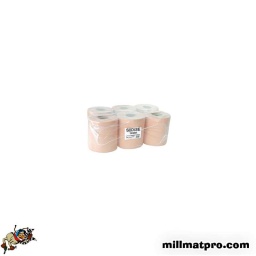 Pack de 6 bobines de ouate blanche
- 19.5x30 cm
- devidage central
