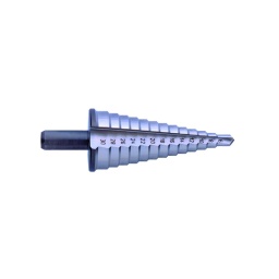 Foret. fraise étagée pour le perçage de toles jusqu' a 5mm - toute les infos sur ce foret conique. dans le fichier pdf