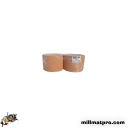 Pack de 2 bobines de ouate chamoix 
- 800 formats
- 21x30 cm
- gaufree