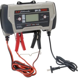 Batteries compatibles : GEL - WET - AGM - VRLA - MF - DRY - LITHIUM.
Automatique.
Chargeur de batteries / Maintien de charge
Conçu pour recharger véhicules en 12V en expo Showroom.
Écran digital.
Pour voiture, camionnette, camping car, bateau, gros tracteur, camion, TP.
Livré avec attache crochet métallique et câbles de connexions avec pinces.
Fréquence
50-60Hz
Alimentation
230V
Ampérage
25A/12,5A
Capacité batterie
550Ah
Tension de sortie
12/24V
Courant de charge
25A
Indice de protection
IP20
Modèle
SPI 25 PRO
Dimensions
280x190x83mm
Poids article
2,7KG