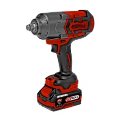 Clé à chocs brushless 1/2'' sur batterie 18V, 1600 Nm Moteur brushless (sans charbon) puissant et économe en énergie Gâchette progressive permettant un ajustement optimal de la vitesse 3 réglages de couple pour serrage Inverseur rotatif gauche/droite à 1 main Arrêt sécurisé automatique une fois le desserrage effectué Eclairage LED permettant de travailler dans les environnements peu lumineux Légère, compacte et confortable à utiliser Corps léger en aluminium avec coque robuste en plastique renforcé de fibre de verre Poignée ergonomique en caoutchouc Clip de ceinture Livrée dans son coffret avec 2 batteries 4 Ah et 1 chargeur simple Batterie commune à toute la gamme d'outillage électroportatif KS Tools 515.47XX, y compris enceinte de chantier 100172F et projecteurs 150.4358F et 150.4470F Indicateur LED du niveau de charge sur les batteries Batteries avec coque en nylon retardateur de flamme Alimentation : 2 x lithium-ion 18V 4Ah Carré d'entraînement en pouce : 1/2