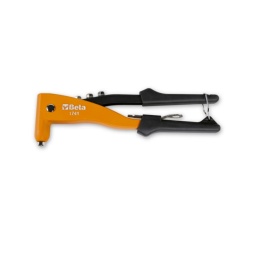 Pince à riveter avec 4 embouts interchangeables
Compacte et légère, elle permet grâce à sa polyvalence et à ses quatre embouts interchangeables d'être utilisée avec des rivets en aluminium ou en acier de 2,4mm à 5 mm et en acier inoxydable de 2,4mm à 4 mm.