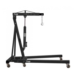 Grue 1t pliable
Caractéristiques :
- capacité de levage : 0-2060mm
- bras 4 positions : 1000-750-500-250kg
- hauteur pieds : 185mm
- 6 roues pivotantes