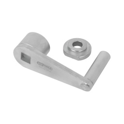 Outil de tension de courroie de distribution - renault
- pour tendre la courroie de distribution ou serrer le galet tendeur
utilisation : renault twingo. clio. kangoo (1995-2006) (code moteur: d7f)