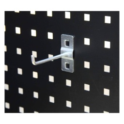 Broche à utiliser avec les panneaux perforés muraux Drakkar
- 87x25x60mm