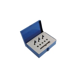 Kit de pose d'inserts filetés pour bougies de préchauffage m10 x 1.25mm ce kit concu en angleterre permet de poser et compressér des inserts pour bougies de préchauffage lorsque l'acces est limite
les nouvelles tailles de bougies 8-9 et 10mm causent de nombreux degats sur le filetage de la bougie lors de leur extraction. les nouveaux moteurs positionnent ces dernieres davantage en profondeur. rendant la réparation du filetage plus difficile.
en utilisant l'Alésoir et le taraud. ce kit permet d'installer l'insert dans son orifice et de le maintenir en place avec un effet de rivetage. bien supérieure a l'usage d'anaerobic ou d'adhesif.
le kit est fourni avec 5 inserts filetes. le boulon de pose en acier à haute résistance 10.9 pour une plus longue durée de vie. l'Alésoir et un taraud.
composants sont disponibles individuellement.