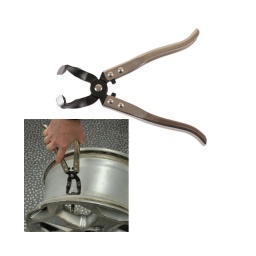 Pince coupante pour valve de pneus
longueur 230mm ouverture maximum des machoires 30mm largeur des machoires 18mm