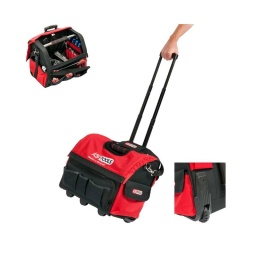 Tool bag à roulette ks tools
- tissus haute résistance 350g/m2
- volume 40l
- système trolley
- cloison range tv et cle