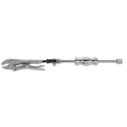 Pince étau autobloquante réglable avec masse à inertie
La pince étau autobloquante avec masse à inertie de 1 kg est idéale pour extraire les goujons, les vis cassées, les axes de charnière de porte, de suspension, ainsi que toutes les pièces résistantes qui peuvent être retirées en tirant droit.