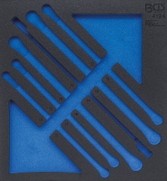 Insert en mousse robuste de très bonne qualitéConvient pour toutes les servantes d'atelier BGSConvient pour art. 4194