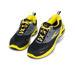 FitEVOLUTION : La gamme de chaussures de sécurité résistante et confortable avec une durabilité accrue
Le brevet FIT 4 YOU, se distingue par 3 semelles inserts ETPU fournies, de densités et couleurs différentes permettant à l'utilisateur de personnaliser sa chaussure en fonction de son poids, de sa taille et de ses exigences personnelles.
S1PS FO SR ESD - EN ISO 20345:2022