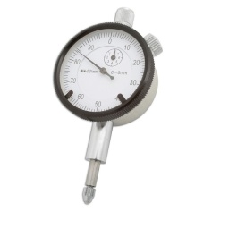 Manomètre de position Point mort Haut Diamètre de 41mm x 0.8mm x 0.01mm Outil de précision Pour vérifier le Point mort haut sur les moteurs Diesel Egalement utilisé pour controler l'usure sur les disques de frein Se monte directement sur l'outil de positionnement de Point Mort Haut Ref 4151 afin de donner une lecture précise du Point Mort Haut.