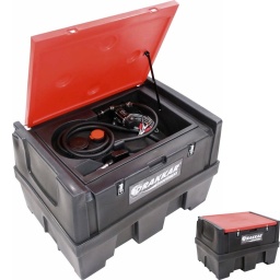 Cuve de ravitaillement gasoil PE 450L avec kit pompe à gasoil 12V 45 l/min et pistolet automatique/capot
Cuve en polyéthylène rotomoulée. Teintée dans la masse pour une parfaite résistance aux UV.
Support pistolet intégré.
Bouchon de remplissage Ø 110mm.
Pompe électrique auto-amorçante 12V (PIUSI).
Passage de fourches pour chariot élévateur, sangles.
Conforme ADR.
Point info :
Prête à l’emploi. Solution idéale et économique pour les artisans, les agriculteurs, les espaces verts, les travaux publics.
Livrée avec :
1 câble d'alimentation 4m avec pinces
1 tuyau de refoulement 4m
1 pistolet automatique
Largeur 800mm
Hauteur 750mm
Capacité 450L
Débit 45 l/min
Matière polyéthylène
Type de pompe électrique auto-amorçante
Pistolet automatique
Longueur 1150mm
Poids article 46KG