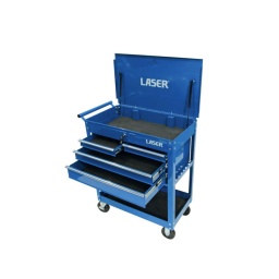 Servante d'atelier, avec espace de rangement supplémentaire en haut et en bas, 4 tiroirs intégrés et espace sur le côté pour suspendre des outils.
Solution idéale pour déplacer les outils et les pièces nécessaires à l'entretien d'un véhicule.
L'espace sous étagère permet de ranger des pièces ou des équipements de grande taille, tandis que l'étagère supérieure peut être fermée à clé, de même que les tiroirs, pour la sécurité.
Dimensions hors tout : 835(l) x 445(p) x 985(h) mm. Capacité maximale : 300 kg.
Dimensions des tiroirs : 2 tiroirs supérieurs : 331 x 360 x 74 mm ; 1 tiroir central : 692 x 360 x 74 mm ; 1 tiroir inférieur : 692 x 360 x 100 mm. Capacité de charge par tiroir : 35 kg.
Dimension des plateaux : Supérieur : 829 x 412 x 120 mm ; inférieur : 819 x 412 x 80 mm.
Épaisseur de l'acier : 0,8-2,0 mm. Poids de la servante : 46 kg.
Également dotée d'un revêtement poudre, de tapis EVA dans les tiroirs, d'un espace perforé horizontal sur le côté pour ranger les tournevis, etc. régulièrement utilisés, d'un ressort pneumatique sur le couvercle pour faciliter l'utilisation, de roulettes de 5" (2 fixes et 2 pivotantes avec frein).