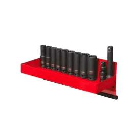 Selon DIN 3129 / ISO 2725-2
Carré intérieur selon DIN 3121 / ISO 1174
Uniquement pour utilisation à chocs
Chrome-Molybdène
Sur support magnétique