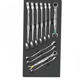 Module clé cliquet Joker Wera série 6000 11 pièces
Insert en mousse haut de gamme, hydro oléofuge facile à entretenir et à nettoyer
Composition
8-10-11-12-13-14-15-16-17-18-19mm
Module 172x392mm