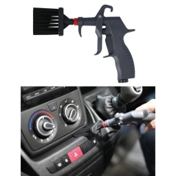 Soufflette légère à brosses, idéale pour le nettoyage des rembourrages de pièces/pièces de bouches d'aération et des endroits difficiles d'accès. Utilise de l'air comprimé d'atelier standard.
Brosse : 2" (50 mm) de largeur, idéale pour le nettoyage facile des rembourrages, bouches d'aération, pièces ou autres endroits difficiles d'accès.
Pression de service : 4,3 kPa (90 psi) ; pression d'air max. : 8,1 kPa (170 psi).
Filetage d'entrée : 1/4". Filetage de fixation de brosse : M10 x 1,25.
Consommation d'air moyenne : 226,5 L/min.
Corps en matériau composite robuste et léger