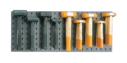 Composition de 29 outils, avec crochets sans panneau
