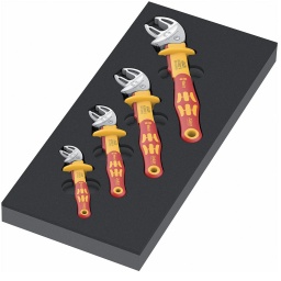 6004 Joker VDE XS 1x 7-10 (1/4"-3/8")x119
6004 Joker VDE S 1x 10-13 (7/16"-1/2")x155
6004 Joker VDE M 1x 13-16 (1/2"-5/8")x190
6004 Joker VDE L 1x 16-19 (5/8"-3/4")x226
Module 172x392mm