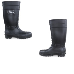 La construction et les matériaux garantissent une résistance et une protection maximales.
Tige
Mélange de PVC et de caoutchouc nitrile
Semelle
PVC griffé nitrile
Embout
Acier, 200 Joules
Anti-perforation
Acier inoxydable
Peso
1250 g
EU: 38-47 UK: 5-12