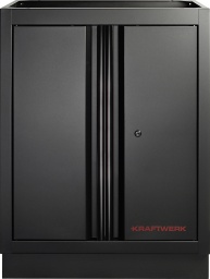 Le meuble bas KRAFTWERK MOBILIO BLACK, 2 portes – La base pour votre établi
Le meuble bas KRAFTWERK MOBILIO, 2 portes est le complément parfait pour votre atelier et constitue la base stable de votre établi.
Ce meuble bas polyvalent vous offre non seulement suffisamment d'espace de rangement pour les outils et les matériaux de travail, mais également la possibilité de l'intégrer de manière flexible dans votre équipement d'atelier.
Avec son traitement de haute qualité et ses détails astucieux, il vous permet de travailler de manière plus efficace et organisée.
Espace de rangement fonctionnel pour votre atelier
Avec une étagère intégrée derrière les deux portes robustes, le meuble bas vous offre suffisamment d'espace pour ranger vos outils de manière ordonnée.
Que ce soit des petits ustensiles de travail ou des outils plus grands, tout trouve sa place ici. Les portes peuvent être sécurisées grâce au verrouillage central pratique avec serrure et clé.
Ainsi, vos outils restent protégés et en sécurité.
Base parfaite pour votre établi
Les meubles bas de la série KRAFTWERK MOBILIO sont conçus pour constituer la base de votre établi.
Il vous suffit de combiner le meuble bas avec un plateau stable en contreplaqué de hêtre ou en acier inoxydable 430 pour créer un espace de travail entièrement fonctionnel.
Ainsi, vous pouvez non seulement utiliser le meuble bas comme espace de rangement, mais aussi le transformer en un établi fonctionnel.
Compatible avec les murs à trous carrés
Le meuble bas est parfaitement adapté aux murs à trous carrés de la série KRAFTWERK MOBILIO.
Cela vous permet de suspendre directement au mur les outils que vous utilisez fréquemment, tandis que le meuble offre un espace de rangement supplémentaire pour tout ce que vous souhaitez conserver en sécurité.
Cette combinaison permet d'avoir un atelier bien organisé, où vous pouvez travailler rapidement et efficacement.
Construction robuste et design moderne
Le meuble bas KRAFTWERK MOBILIO se distingue par sa construction durable et son traitement de haute qualité.
Le meuble bas noir donne à votre atelier un aspect moderne et professionnel.
Avec des dimensions de 680 mm de large, 910 mm de haut et 458 mm de profondeur, le meuble bas offre suffisamment d'espace de rangement sans prendre trop de place.
Conclusion
Le meuble bas KRAFTWERK MOBILIO BLACK, 2 portes est la solution idéale pour les ateliers qui ont besoin d'une base stable pour leur établi et d'un espace de rangement supplémentaire.
Avec son verrouillage central pratique, la possibilité de le combiner avec un plateau et sa compatibilité avec les murs à trous carrés, il est un élément indispensable pour tout atelier bien organisé.