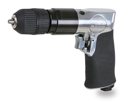 -Puissante et robuste
-Mandrin de précision auto-serrant
-Inverseur de rotation à levier
-Poignée antidérapante
-Échappement de l'air par la poignée
